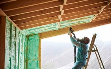 Blown in insulation